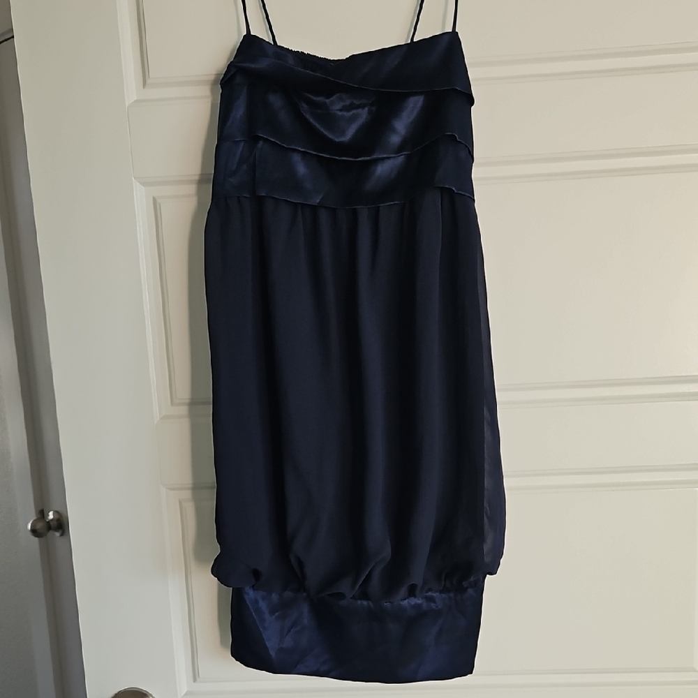 Zara Blue Mini Dress - Picture 2 of 6